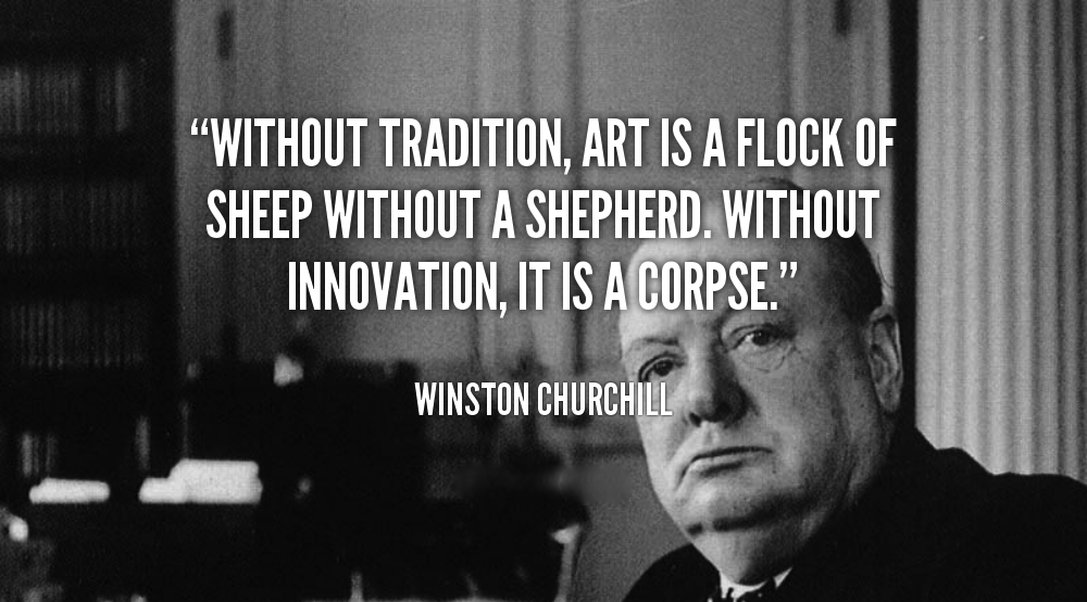 Winston Churchill Quote on Art