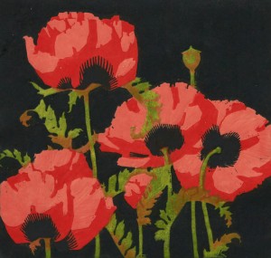 A.J. Casson, Oriental Poppies